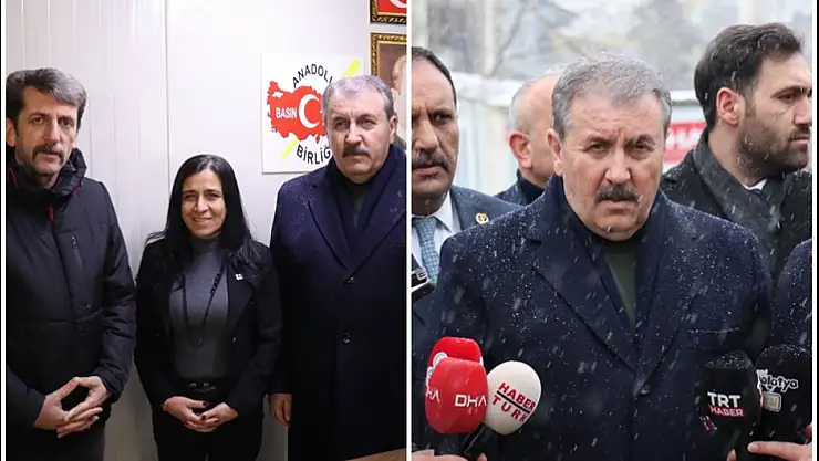 BBP Genel Başkanı Destici'den Malatya'ya Ziyaret