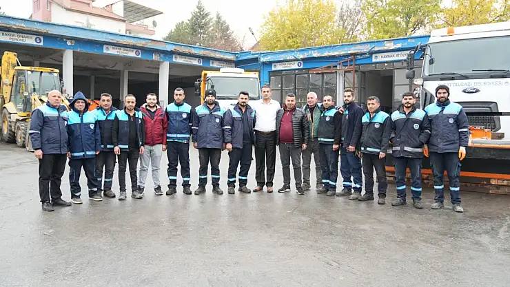 Beklenen Kar Yağışı Öncesi Battalgazi'de Teyakkuz