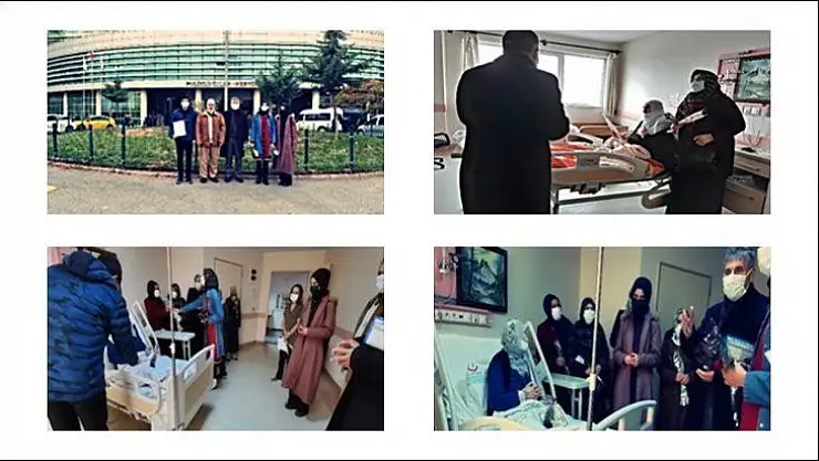 Bir Nefes Sıhhat Projesi Kapsamında Hastalara Moral