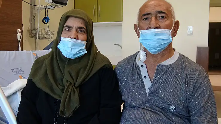 Böbreğini hiç gözünü kırpmadan 52 yıllık eşine verdi