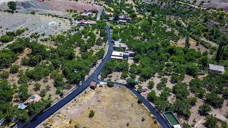 Karadere Ve Sarıkız Mahalleleri Asfaltlandı