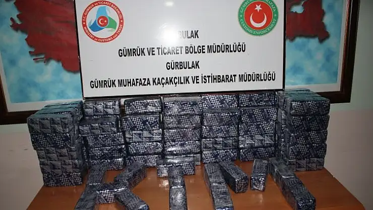 103 Kilo Esrar Ele Geçirildi