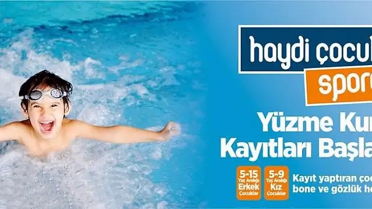 'Haydi Çocuklar Spora'