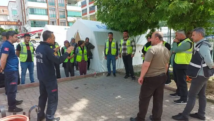 Büyükşehir Belediyesi İtfaiye Dairesi Başkanı Katipoğlu Uyardı