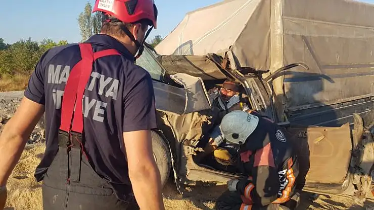 Çarmuzu Mahallesinde Trafik Kazası