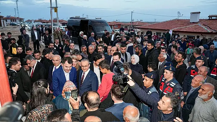 Çevre, Şehircilik ve İklim Değişikliği Bakanı Murat Kurum İlimizde İncelemelerde Bulundu