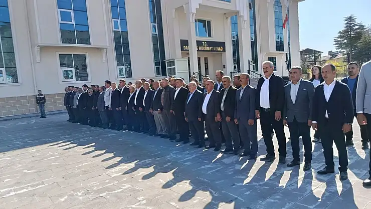Darende'de 19 Ekim Muhtarlar Günü Kutlaması Gerçekleştirildi