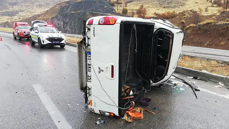 Darende'de Trafik Kazası: 6 Kişi Yaralandı