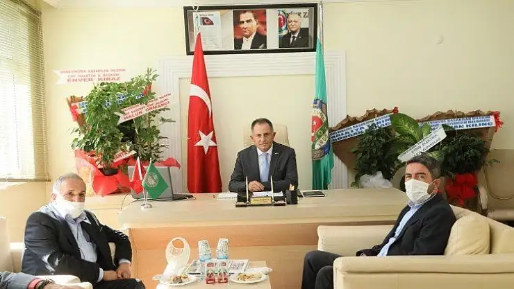 Darende Ziraat Odasına hayırlı olsun ziyareti