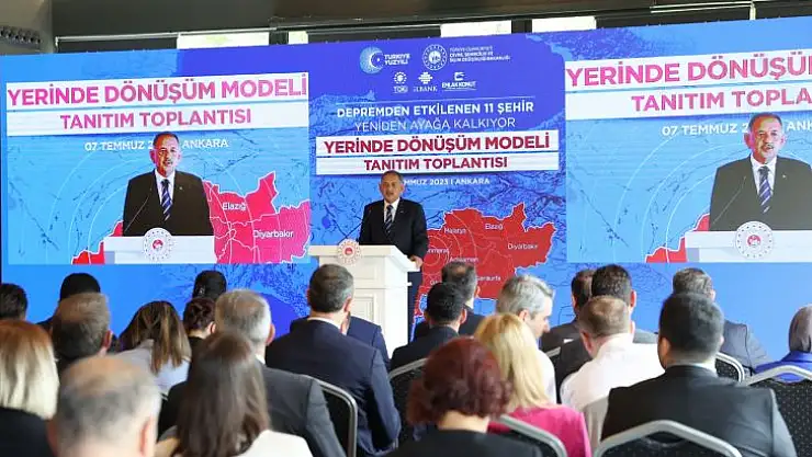 Depremzedelere, konutlar için 500 bin lira hibe ve 500 bin lira kredi
