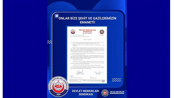 DMS: Şehit Yakınları Temizlik ve Servis İşlerinde Çalıştırılıyor