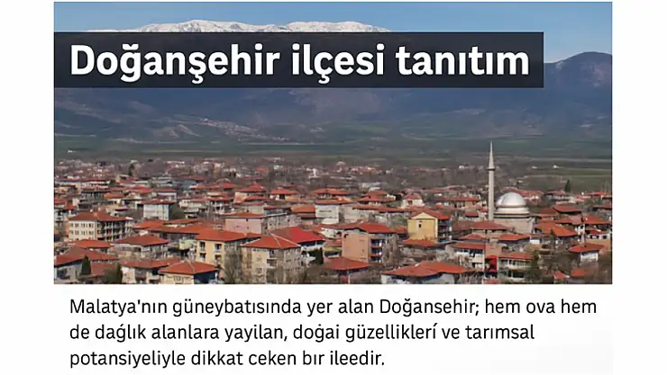 Doğanşehir İlçesi'nin Doğal Güzellikleri