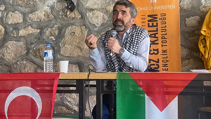 Dr. Öğretim Üyesi Dağılma'dan, siyonist işgale karşı mücadele ve bilinçlenme çağrısı