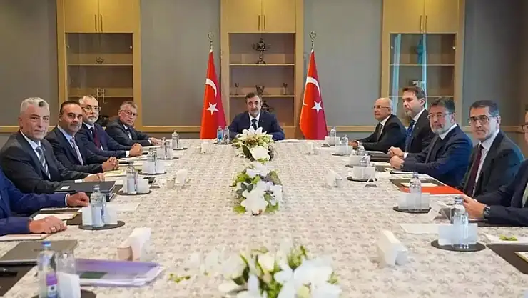 EKK Cumhurbaşkanı Yardımcısı Cevdet Yılmaz Başkanlığında Toplandı