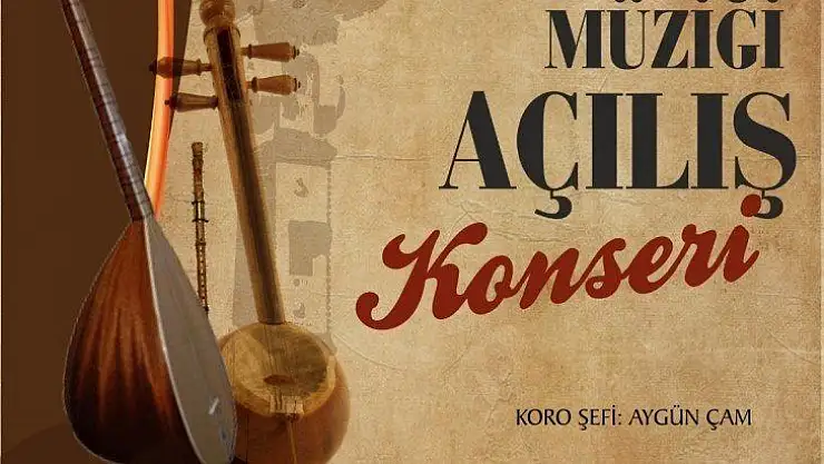 Elaziğ Belediye Konservatuvari Türk Halk Müziği Korosu Konserine Davet