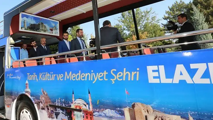 Elazığ Belediyesi Tur Otobüsü Hizmette