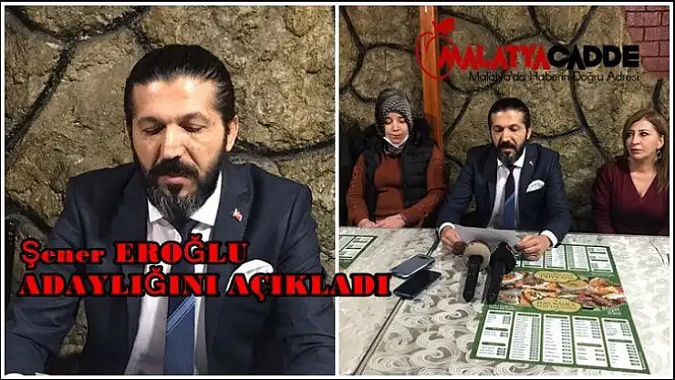 Eroğlu Adaylığını Açıkladı