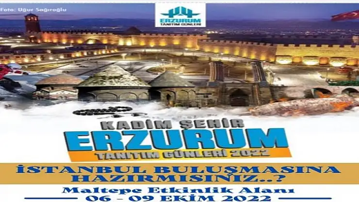 Erzurum Konfederasyonu ( ERKON)  06-09 Ekim tarihleri arasında Erzurum Tanıtım Günleri düzenleyecek.