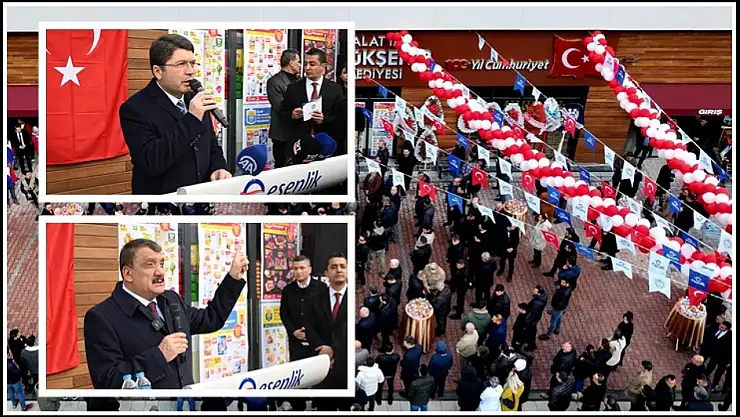 Esenlik'in 40.Şubesi Bakan Tunç tarafından açıldı