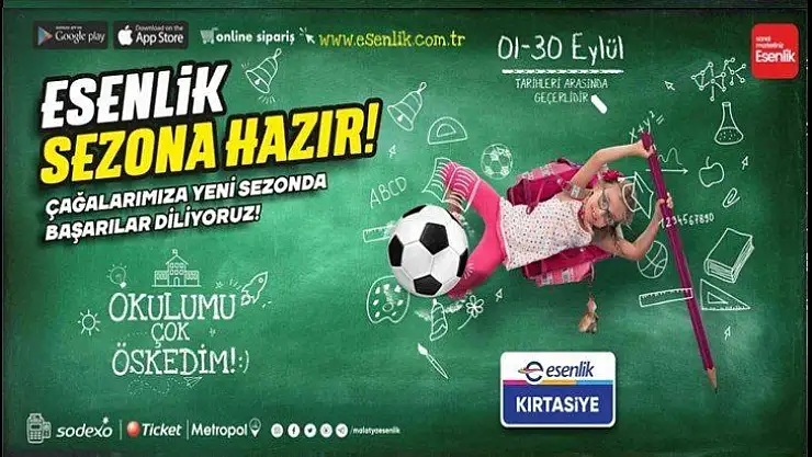 Esenlik Sezona Hazır