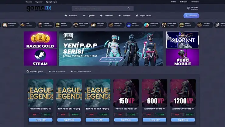 Gameox Epin Scripti ile Oyun Dünyasına Adım Atın