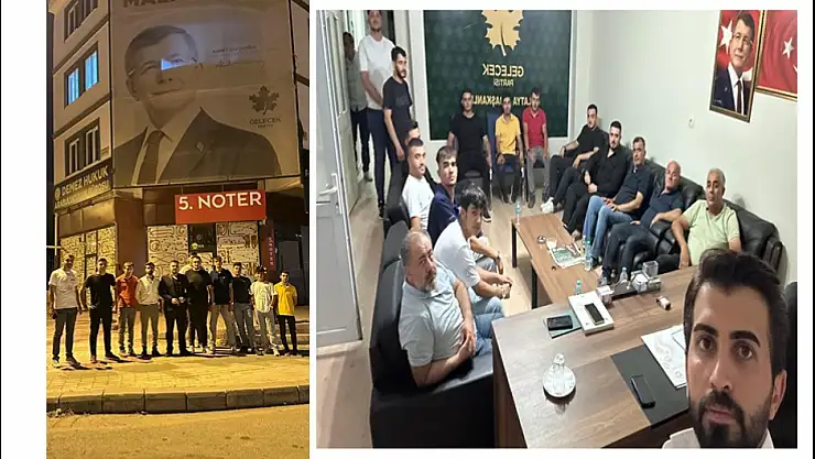 Gelecek Partisi Malatya Gençlik Kolları'ndan 15 Temmuz'a Anlamlı Anma