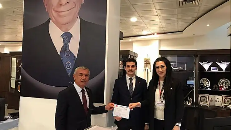 Gönültaş MHP Malatya Milletvekili Aday Adaylığını yaptı