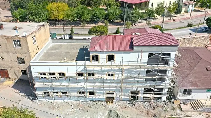 Gümüşkavak Ek Hizmet Binası İnşaatında Sona Yaklaşıldı