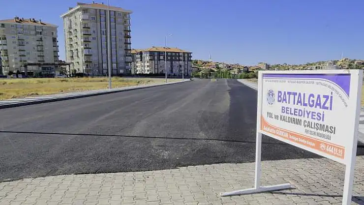 Battalgazi Belediyesi, Asfalt Çalışmalarını Aralıksız Sürdürüyor