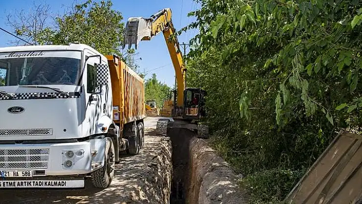 Hatunsuyu'na 3 Bin 510 Metrelik Kanalizasyon Hattı