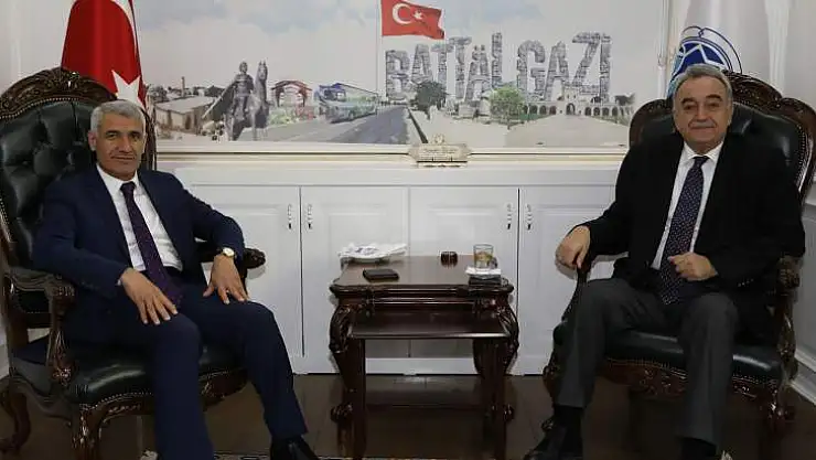 Ak Parti 24. Dönem Malatya Milletvekili Akın, Başkan Güder'i Ziyaret Etti