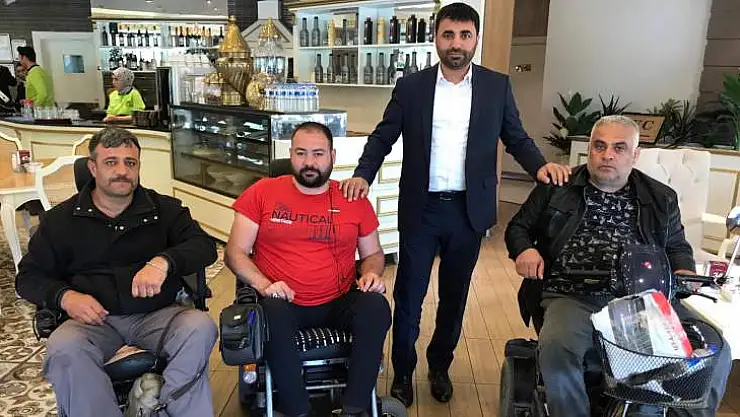 Başkan Samanlı'dan Engellilere Yardım Sözü