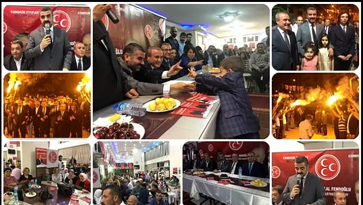 MHP Heyetine Muhteşem Karşılama