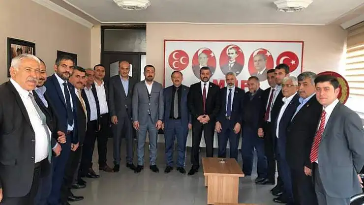 Muhtarlar'dan Avşar'a Ziyaret