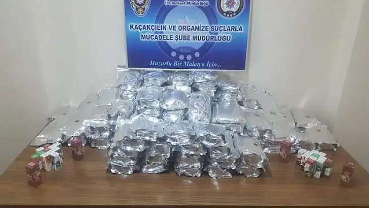 40 kg Gümrük Kaçağı Nargile Tütünü Ele Geçirildi