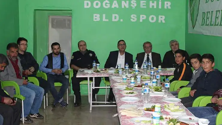 Doğanşehirspor'lu Futbolculara Moral