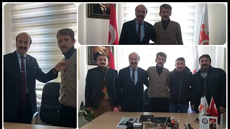 Başkan Türkyılmaz'dan 'Ayyıldız Rozeti'