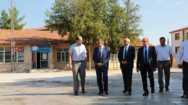 Battalgazi'de Okulların Bahçesi Yeni Eğitim Öğretim Yılına Hazır
