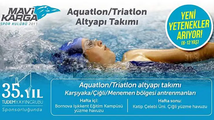 Tudem Yayın Grubu'ndan triatlon sporunun yeni yeteneklerine destek