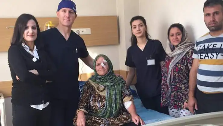 Kuzey Iraklı hasta, ameliyatla yeniden görmeye başladı