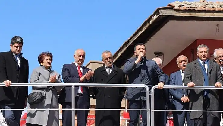 Ağbaba Hekimhan'da Seçim Bürosunun Açılışını Yaptı.