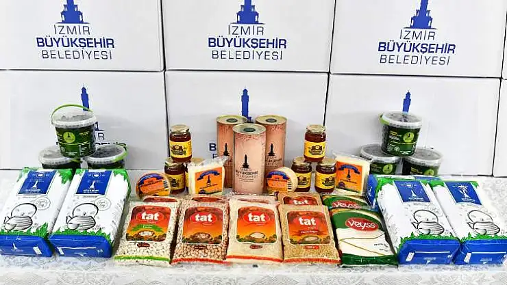 İzmir Büyükşehir Belediyesi'nden Ramazan dayanışması