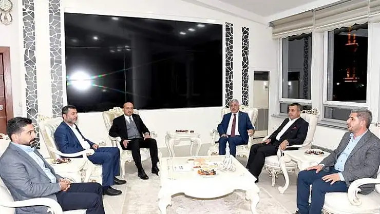 Akdoğan'dan Başkan Polat'a Ziyaret