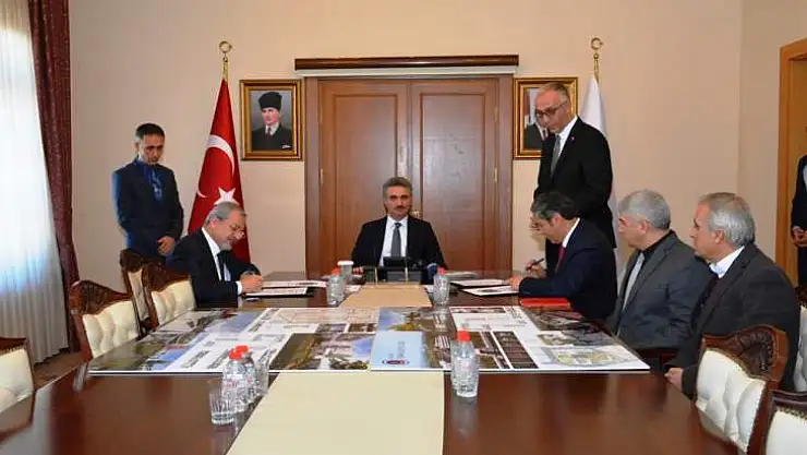Vali Baruş Başkanlığında Fen Lisesi Protokolü İmzalandı