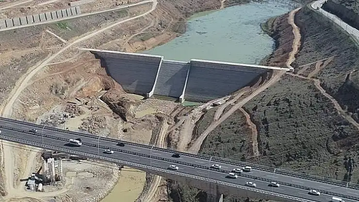 Beylerderesi Göletinde Su Tutulmaya Başlandı