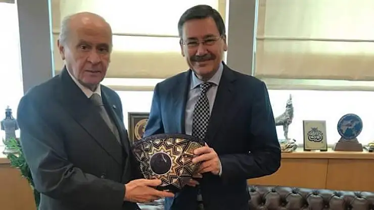 Gökçek'ten  Bahçeli'ye Sürpriz Ziyaret