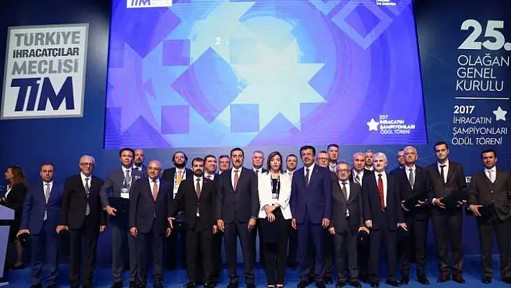 Egeli ihracat şampiyonlarına ödül yağmuru