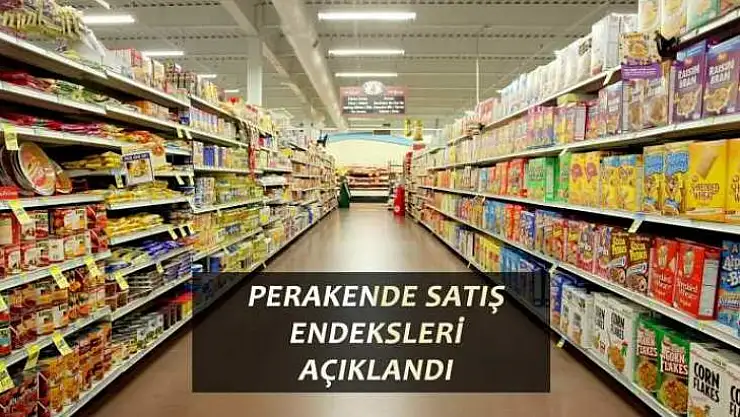 Perakende satış hacmi bir önceki yılın aynı ayına göre %1,3 arttı