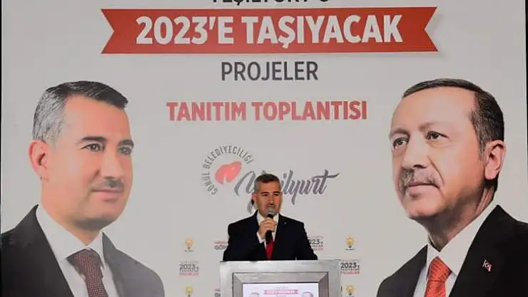 Çınar, Yeşilyurt için projelerini açıkladı