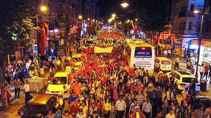 Malatya Fener Alayı Coşkusunu Birlikte Yaşadı